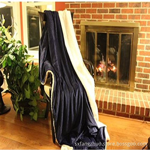 super soft fleece sherpa blanket 60*80inch